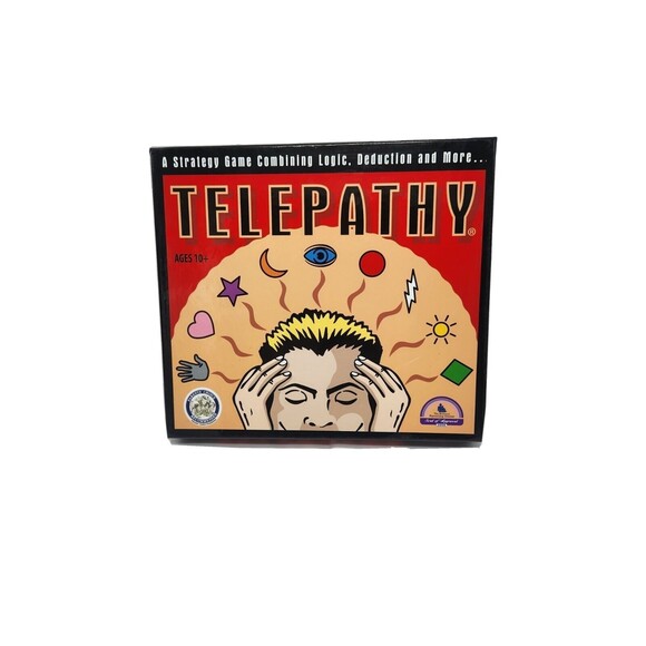 TELEPATHY Game of Strategy  Logic And Deduction Puzzle Solving Two Player Game - Picture 1 of 12